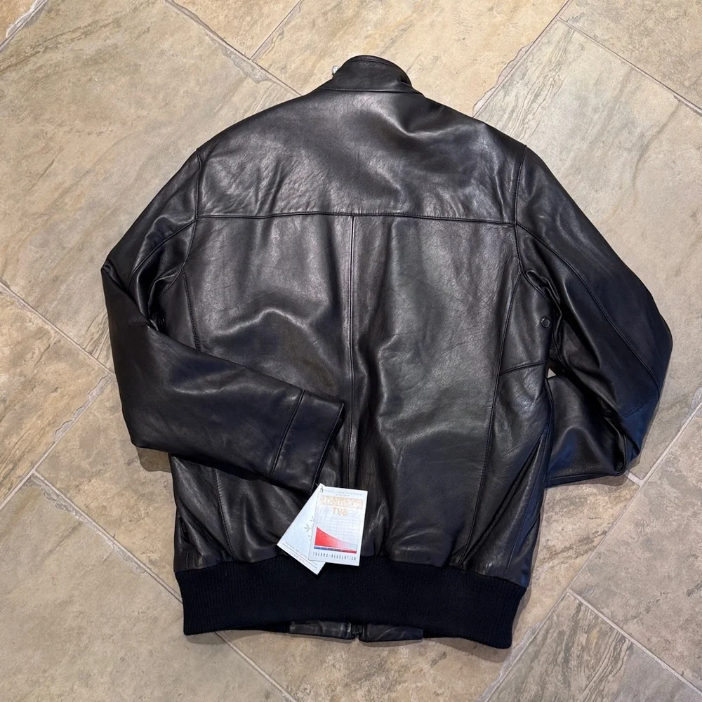 Tumi Dark Brown rainproof Leather Jacket